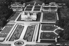 Vaux-le-Vicomte, vue aérienne, 1954