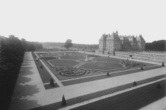 Vaux-le-Vicomte, parterre latéral est, Achille Duchêne, 1913